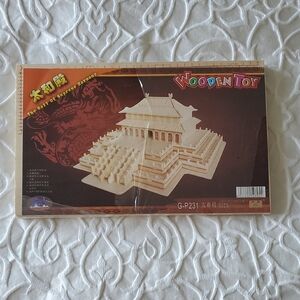 3D Architectural Wooden Building Set - Bejing China The Hall Of Supreme Harmony